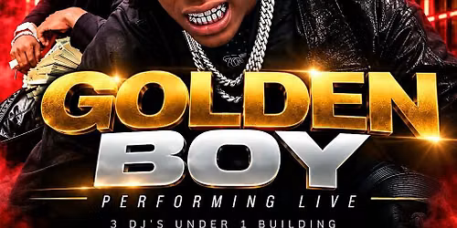 Saturday Oct 17th GOLDEN BOY LIVE @ VIBEZ
