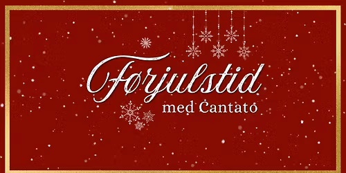 Førjulstid med Cantato