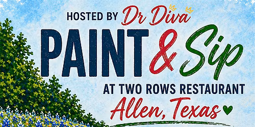 Bluebonnets Brunch Sip and Paint