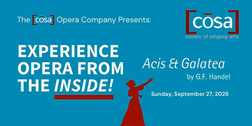 Acis and Galatea: Open Opera Workshop