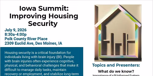 Iowa Summit: Improving Housing Security