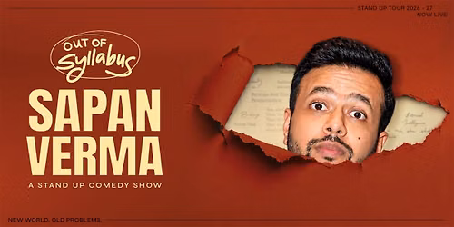 Out Of Syllabus - Sapan Verma - 2026 New Tour