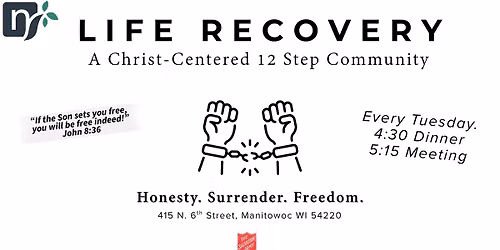 Life Recovery Night \u2013 Dinner, Support & Hope