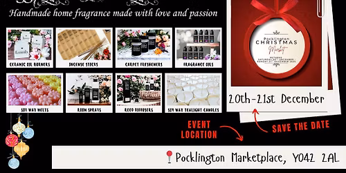 Your Home Fragrance Stop @ Pocklington Christmas Market