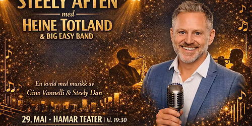 Steely Aften med Heine Totland og Big Easy Band