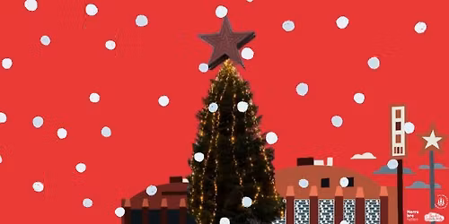 Juletr\u00e6st\u00e6nding p\u00e5 Den R\u00f8de Plads