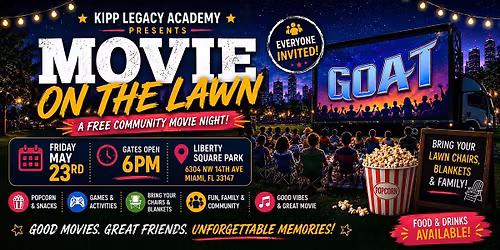 Movie on the Lawn Featuring GOAT | Family Fun Night