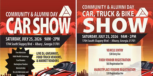 Community & Alumni Car, Truck & Bike Show