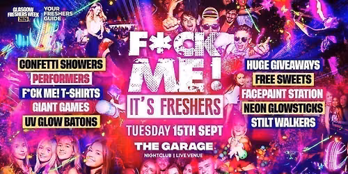 F*CK ME It's Freshers | Glasgow Freshers 2026 - Fourth Release \ud83e\udd2f