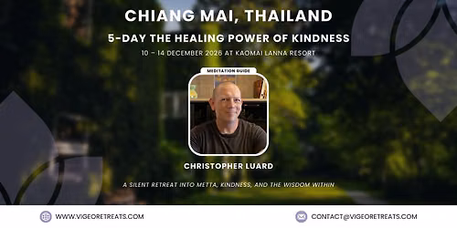 5-Day The Healing Power of Kindness  |  Kaomai Lanna Resort, Chiang Mai, Thailand