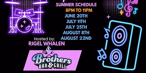 Open Mic with Rigel Whalen