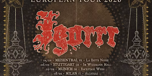 Igorrr Manchester Tickets