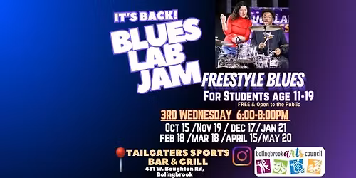 Student Blues Lab Jam | 11-19yrs jammers