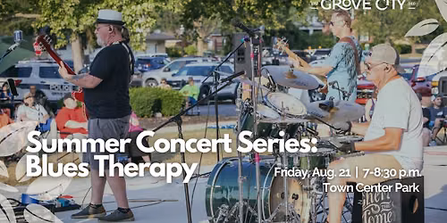 Summer Concert Series with Blues Therapy 