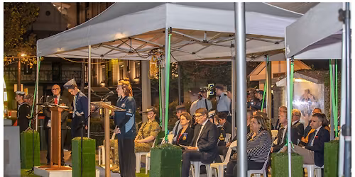 State RSL Anzac Eve Youth Vigil Dedication Ceremony (Adelaide)