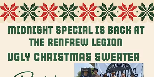 Ugly Christmas Sweater Party featuring Midnight Special! 