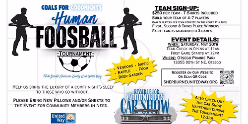 Human Foosball Tournament!