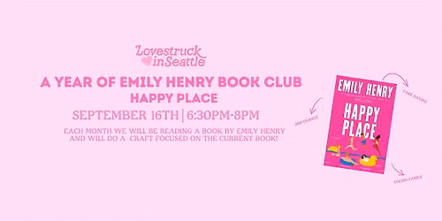 Year of Emily Henry Book Club | Happy Place