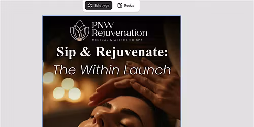 Sip & Rejuvenate: The Within Launch
