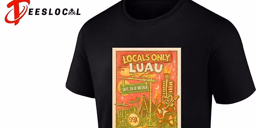 2026 99X Locals Only Luau at The Ville Amphitheater