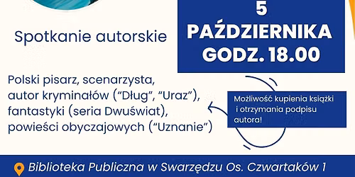 Spotkanie z autorem krymina\u0142\u00f3w W. Wolnickim