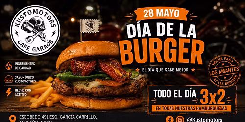 FELIZ DIA DE LA BURGER