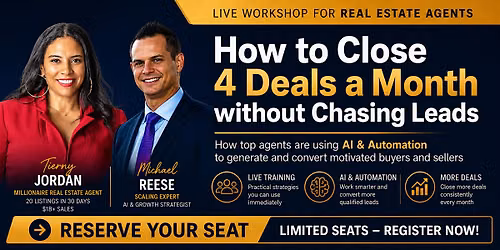 How Top Agents Use Funnels, Content, AI, & YouTube to Close 4 Deals a Month