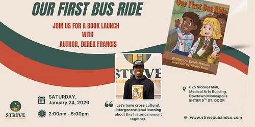 Book Launch for "Our First Bus Ride"