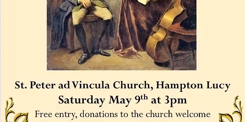 A Concert of Baroque music in Hampton Lucy