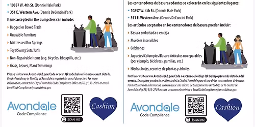 Cashion Neighborhood Clean up