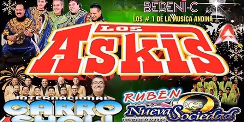 Junior Klan y En Pleno Vuelo World Tour en Puebla, Puebla