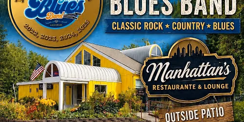 The Glacier Blues Band, LIVE at Manhattan\u2019s!