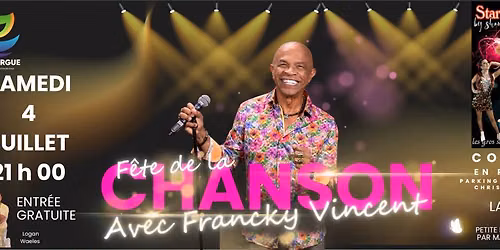 F\u00eate de la chanson avec Francky Vincent