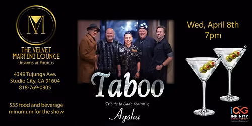 Taboo: Tribute to Sade ft. Aysha