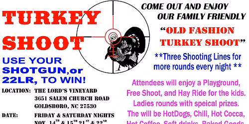 TLV Annual Turkey Shoot