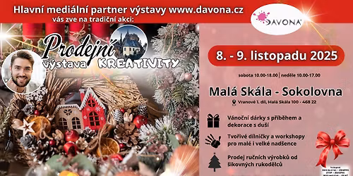 Prodejn\u00ed v\u00fdstava KREATIVITY - Mal\u00e1 Sk\u00e1la (V\u00e1noce 2025)