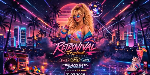 Retrovival im Heizwerk Bitburg - 80s, 90s. 00s Mixes