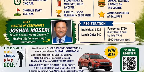 2026 Annual Mike Franklin Memorial Golf Tournament hosted by Kiwanis Club of Pompano Beach 