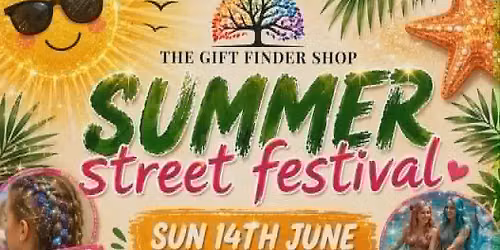 Summer Street Festival with Live Music, Craft Stalls, Food and more