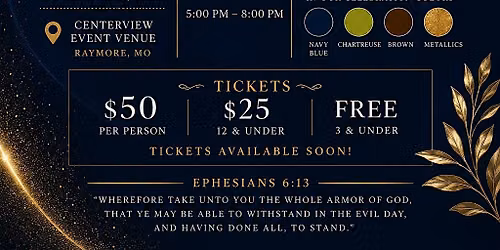 10th year Church Anniversary Gala: Built to Stand