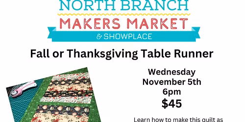 Thanksgiving Table Runner 