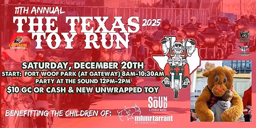 11th Annual Texas Toy Run