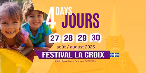 Festival La Croix 2026 - Gatineau