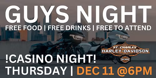 GUYS NIGHT OUT 2025 | FREE TO ATTEND!