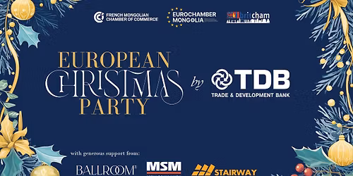 European Christmas Party by TDB Mongolia