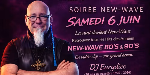 D. A. S Pr\u00e9sente sa grande soir\u00e9e New-Wave le Samedi 6 Juin au Caveau de Schiltigheim