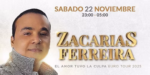 Zacarias Ferreira en vivo | Thalia Rotterdam 