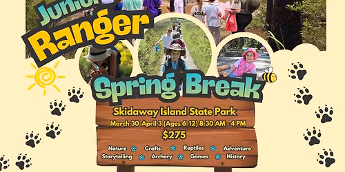 Junior Ranger Camp - Spring Break 2026