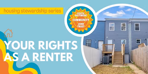 Housing Stewardship Workshop: Renter Rights, Safety, and Stability
