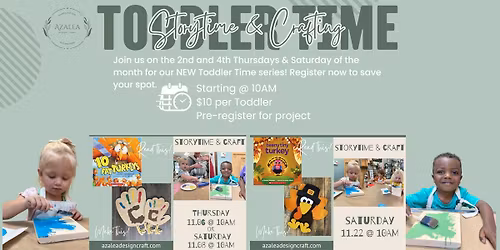 November Toddler Time